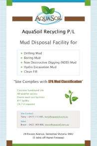 Aquasoil Recycling